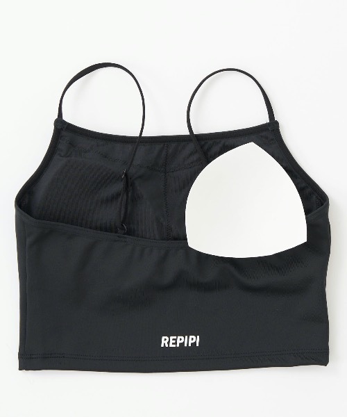 repipi armario（レピピ アルマリオ）の「【repipi armario / レピピアルマリオ】キッズキャミブラ短丈スウェットセット　ダンス　トレーニング（スウェット・キッズ・ホワイト/ブラック/カーキ・140/150/160/170）」の7枚目の写真