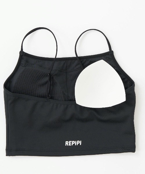 repipi armario（レピピ アルマリオ）の「【repipi armario / レピピアルマリオ】キッズキャミブラ短丈スウェットセット　ダンス　トレーニング（スウェット・キッズ・ホワイト/ブラック/カーキ・140/150/160/170）」の15枚目の写真