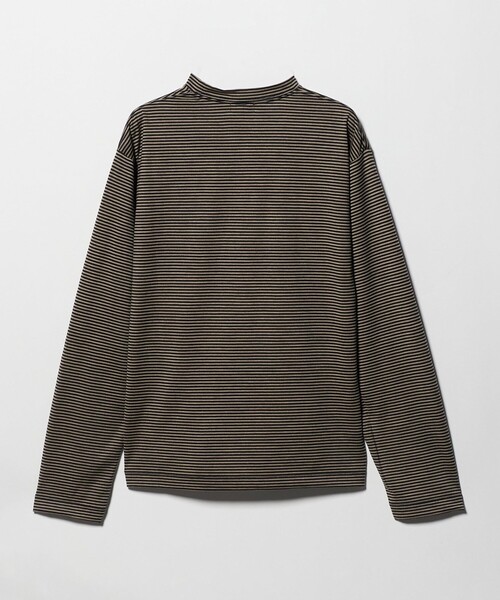Steven Alan（スティーブンアラン）の「＜Steven Alan＞ウール ジャージー ロングスリーブ Tシャツ（Tシャツ/カットソー・レディース・ブラック/ネイビー/オフホワイト/ダークグリーン/ピンク/ブラウン系/モカ・FREE）」の20枚目の写真
