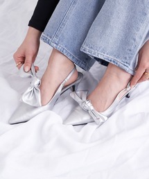 Chico | 【2024SS/2way】BIGリボンヒールパンプス(パンプス)