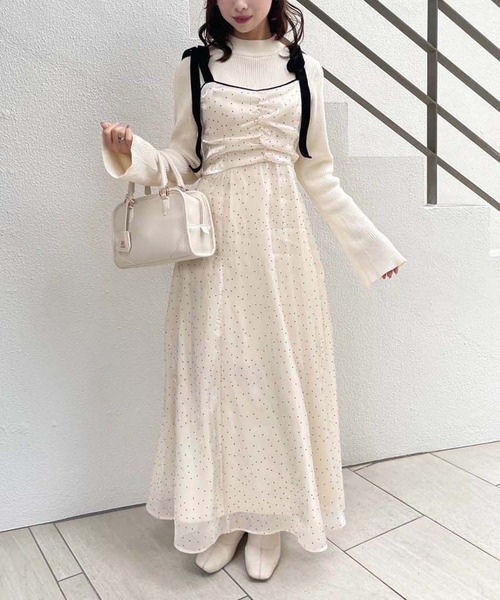 あざともてワンピースセット（ワンピース）｜one after another NICE