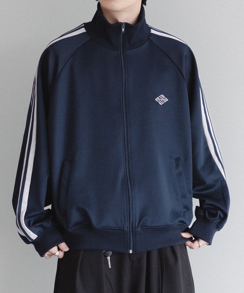 epnok(エプノック)の「ライントラックジャケット(ブルゾン・メンズ・ネイビー/その他・SMALL/LARGE/MEDIUM)」の2枚目の写真