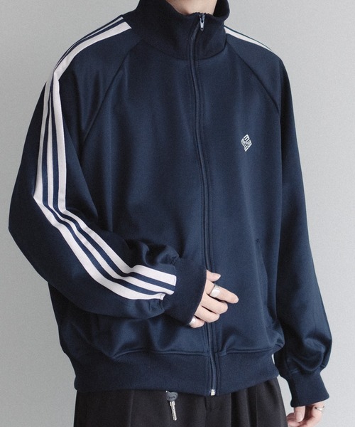 epnok(エプノック)の「ライントラックジャケット(ブルゾン・メンズ・ネイビー/その他・SMALL/LARGE/MEDIUM)」の3枚目の写真