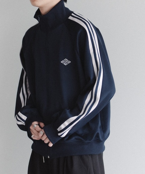 epnok(エプノック)の「ライントラックジャケット(ブルゾン・メンズ・ネイビー/その他・SMALL/LARGE/MEDIUM)」の4枚目の写真