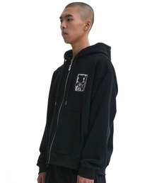OY/オーワイ』 ODOLLY PATCH HOODIE ZIP-UP/オードリーパッチ ジップ