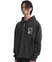 OY/オーワイ』 ODOLLY PATCH HOODIE ZIP-UP/オードリーパッチ ジップ
