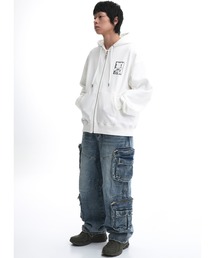 OY  オープンヤード オーワイ オードリーフーディージップアップ パーカー OY/オーワイ』 ODOLLY HOODIE ZIP UP/オードリー フーディー