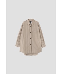 MHL. エムエイチエル コットンリネン プレーンウェーブ シャツ M 長袖 MHL. エムエイチエル コットンリネン プレーンウェーブ シャツ M