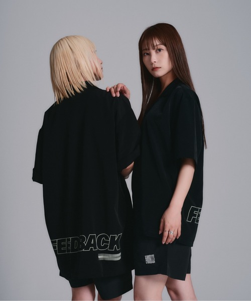 ZOZOMESSE(ゾゾメッセ)の「FEEDBACK × ZOZOTOWN ショートスリーブシャツ(シャツ/ブラウス・メンズ・ブラック・M/L)」の2枚目の写真