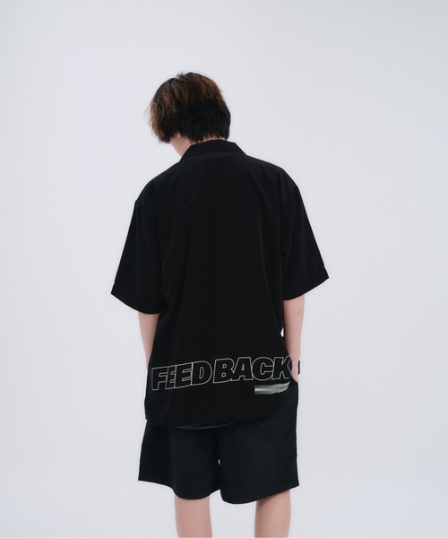 ZOZOMESSE(ゾゾメッセ)の「FEEDBACK × ZOZOTOWN ショートスリーブシャツ(シャツ/ブラウス・メンズ・ブラック・M/L)」の5枚目の写真