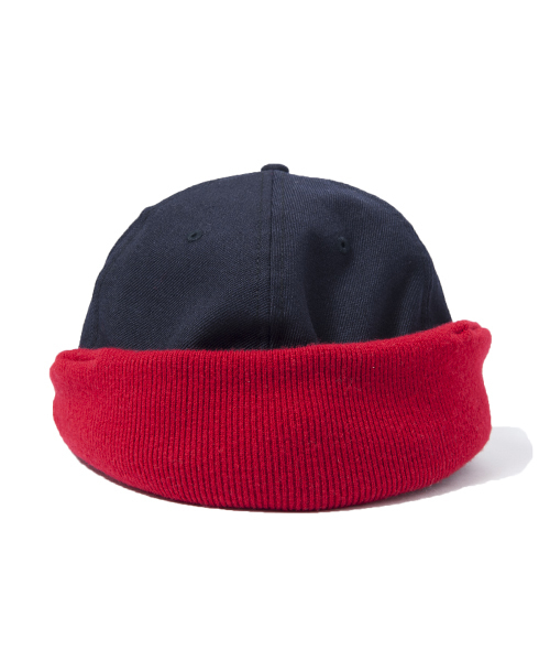 XLARGE（エクストララージ）の「NEWERA XLARGE FLIPDOWN CAP（キャップ・メンズ・ネイビー・7 3/8/7 5/8/7 1/2）」の4枚目の写真