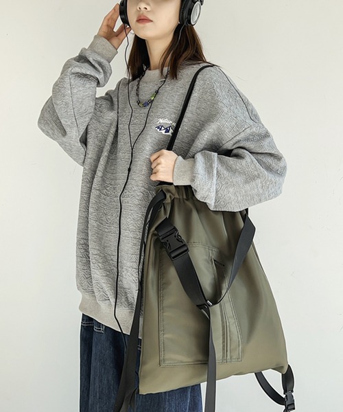 セール】マルチウェイ ナイロン ナップサック（バックパック