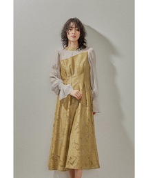 niana｜ニアナのドレス（イエロー/黄色系・長袖）通販 - ZOZOTOWN
