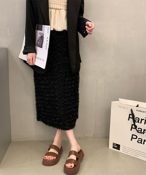 Miniministore(ミニミニストア)の「厚底サンダル ベルトフラットサンダル美脚(サンダル・レディース・アイボリー/ブラウン/ブラック・23.5cm/23.0cm/24.0cm/22.5cm/24.5cm)」の16枚目の写真