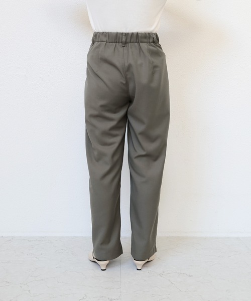 evernavy（エバーネイビー）の「ツイルカーブパンツ（その他パンツ・レディース・グレイッシュベージュ/ネイビー/ブラック・M/S/L）」の7枚目の写真