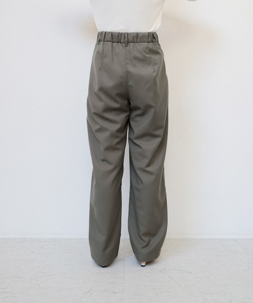 evernavy（エバーネイビー）の「ツイルカーブパンツ（その他パンツ・レディース・グレイッシュベージュ/ネイビー/ブラック・M/S/L）」の10枚目の写真