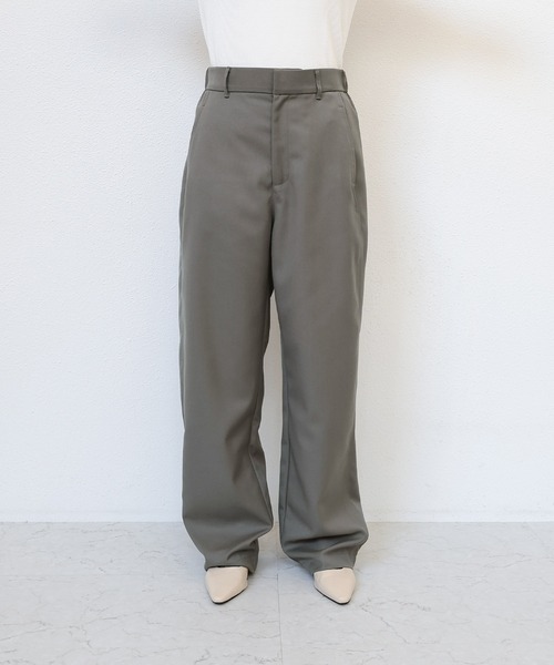 evernavy（エバーネイビー）の「ツイルカーブパンツ（その他パンツ・レディース・グレイッシュベージュ/ネイビー/ブラック・M/S/L）」の11枚目の写真