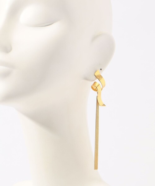 WOUTERS & HENDRIX(ウッターズアンドヘンドリックス)の「WOUTERS&HENDRIX LA DENSE SERPENTINE ピアス(ピアス(両耳用)・レディース・ゴールド・FREE)」の7枚目の写真