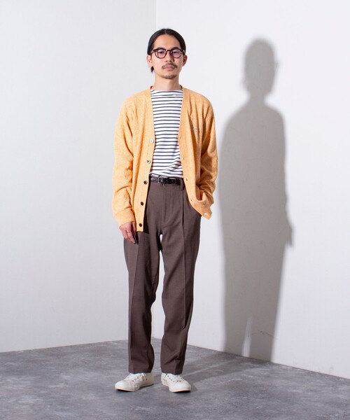 GLOSTER（グロスター）の「【GLOSTER/グロスター】ドライオックス タックイージーパンツ テーパード スラックス（その他パンツ・メンズ・ブラック/カーキブラウン/ベージュ・S/L/M）」の12枚目の写真