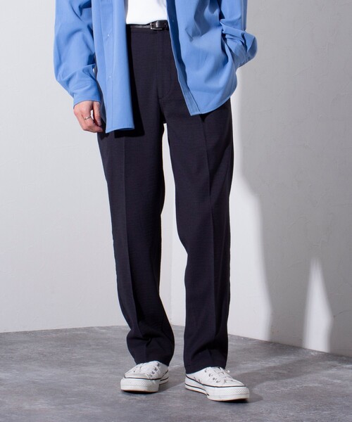 GLOSTER（グロスター）の「【GLOSTER/グロスター】ドライオックス タックイージーパンツ テーパード スラックス（その他パンツ・メンズ・ブラック/カーキブラウン/ベージュ・S/L/M）」の5枚目の写真