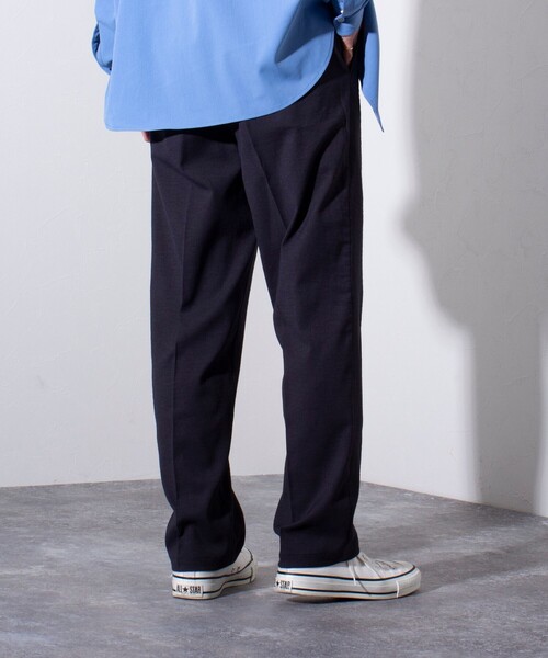 GLOSTER（グロスター）の「【GLOSTER/グロスター】ドライオックス タックイージーパンツ テーパード スラックス（その他パンツ・メンズ・ブラック/カーキブラウン/ベージュ・S/L/M）」の8枚目の写真