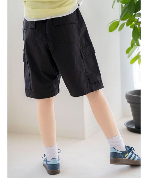 Ungrid（アングリッド）の「カーゴハーフパンツ（カーゴパンツ・レディース・ブラック/オフホワイト・FREE）」の11枚目の写真