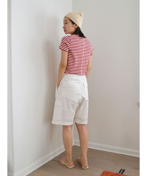 Ungrid（アングリッド）の「カーゴハーフパンツ（カーゴパンツ・レディース・ブラック/オフホワイト・FREE）」の17枚目の写真