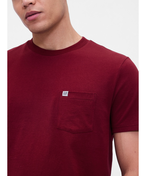 セール】オーガニックコットン ポケット Tシャツ(ユニセックス