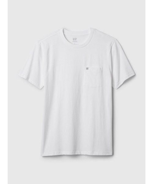 Patou オーガニックコットンキルティングポケットTシャツ Patou | オーガニックコットン パトゥロゴTシャツ