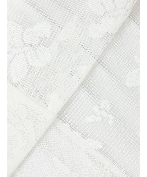 merry jenny（メリージェニー）の「Butterflyレースレイヤードスカート（スカート・レディース・オフホワイト/ブラック・FREE）」の15枚目の写真