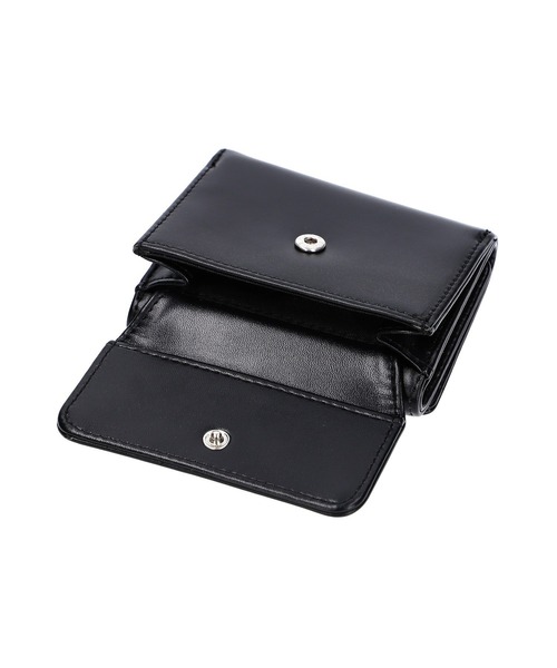 X-girl（エックスガール）の「FAUX LEATHER MINI WALLET（財布・レディース・ライトブルー/ブラック/オレンジ・ONE SIZE）」の8枚目の写真