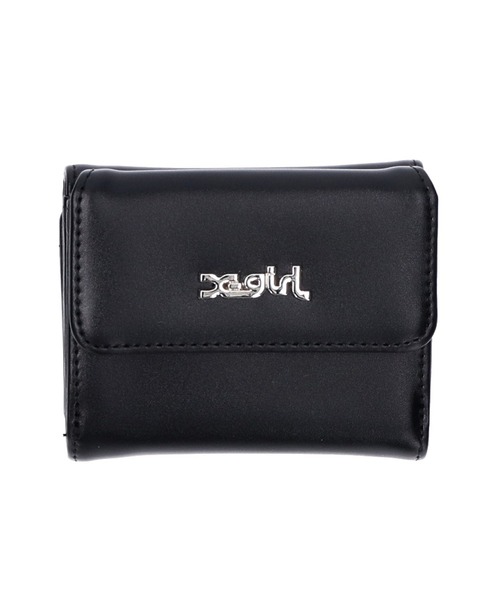 X-girl（エックスガール）の「FAUX LEATHER MINI WALLET（財布・レディース・ライトブルー/ブラック/オレンジ・ONE SIZE）」の11枚目の写真