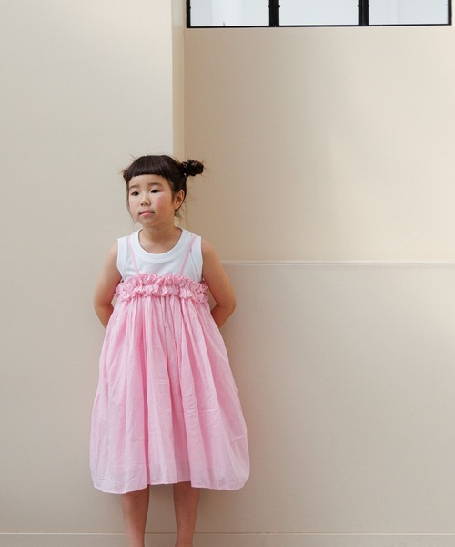 LOWRYS FARM（ローリーズファーム）の「ＩＮＤＩＡＩＳキャミワンピース　 112150（ワンピース・キッズ・ホワイト/ピンク/グリーン・120cm/110cm/150cm/140cm/130cm）」の20枚目の写真