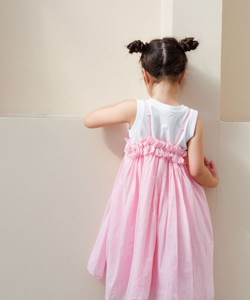 LOWRYS FARM（ローリーズファーム）の「ＩＮＤＩＡＩＳキャミワンピース　 112150（ワンピース・キッズ・ホワイト/ピンク/グリーン・120cm/110cm/150cm/140cm/130cm）」の21枚目の写真