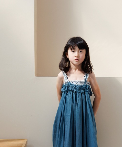 LOWRYS FARM（ローリーズファーム）の「ＩＮＤＩＡＩＳキャミワンピース　 112150（ワンピース・キッズ・ホワイト/ピンク/グリーン・120cm/110cm/150cm/140cm/130cm）」の14枚目の写真