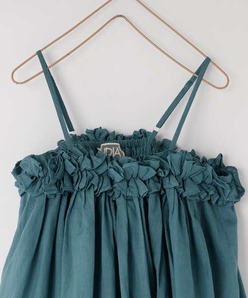 LOWRYS FARM（ローリーズファーム）の「ＩＮＤＩＡＩＳキャミワンピース　 112150（ワンピース・キッズ・ホワイト/ピンク/グリーン・120cm/110cm/150cm/140cm/130cm）」の8枚目の写真