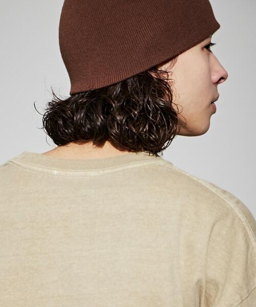 WEGO(ウィゴー)の「WEGO/ピグメントダメージアップリケT(Tシャツ/カットソー・メンズ・レッド/ブルー/ベージュ/スミクロ・MEDIUM/LARGE)」の21枚目の写真