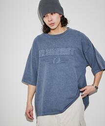 WEGO | WEGO/【24年春夏新作】ピグメントダメージアップリケT(Tシャツ/カットソー)