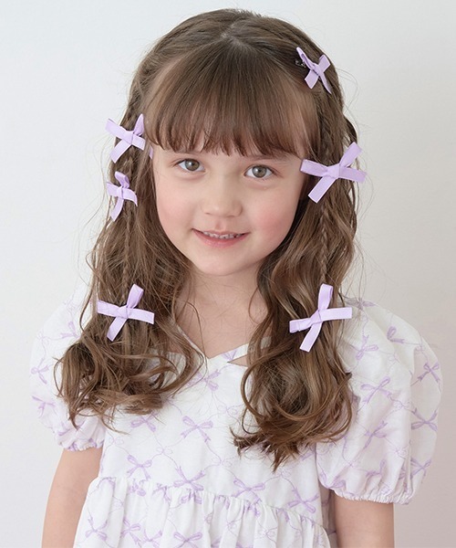 Lycee mine（リセマイン）の「ミニリボンヘアクリップ6Pセット