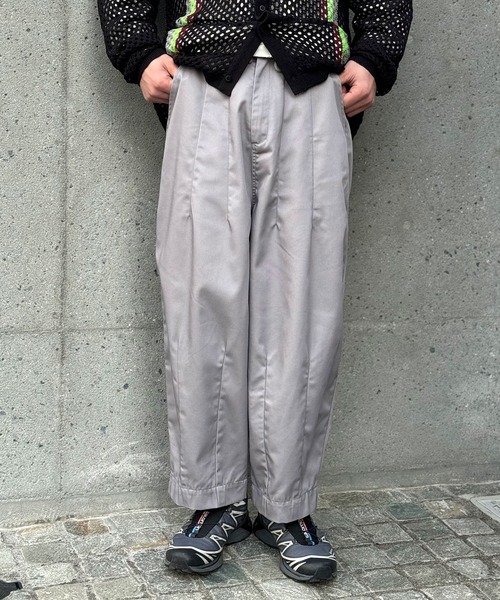 CIAOPANIC(チャオパニック)の「【ユニセックス】カーブワイドチノパンツ(チノパンツ・レディース・ブラック/ベージュ/グレー/オレンジ・MEDIUM/LARGE)」の20枚目の写真