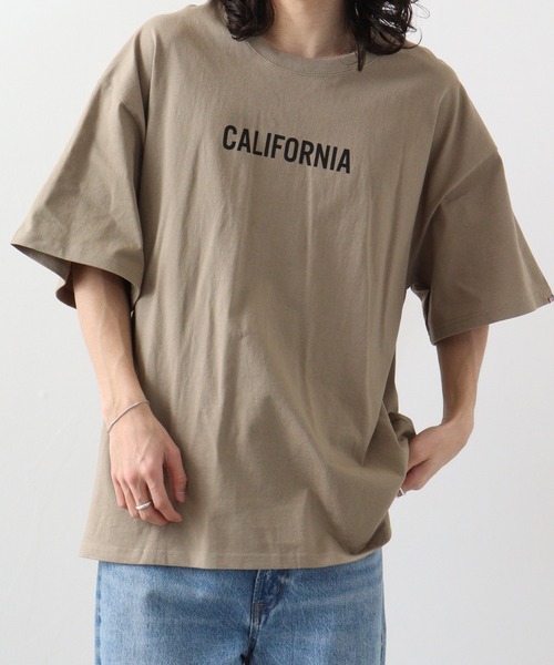 FUNALIVE(ファンアライブ)の「USコットンBIGT(Tシャツ/カットソー・メンズ・ピンク/ネイビー/ブラック/ベージュ/ホワイト/ブルー/モカ/ホワイト系/ブルー系・M/L/2XL/XL)」の5枚目の写真