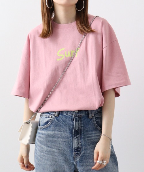 FUNALIVE(ファンアライブ)の「USコットンBIGT(Tシャツ/カットソー・メンズ・ピンク/ネイビー/ブラック/ベージュ/ホワイト/ブルー/モカ/ホワイト系/ブルー系・M/L/2XL/XL)」の9枚目の写真