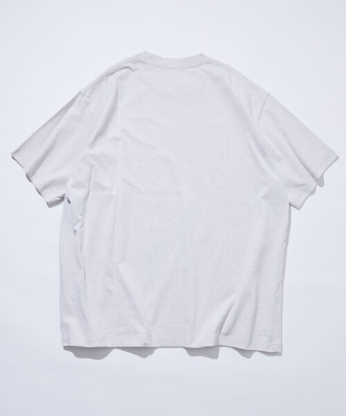 NAUTICA（ノーティカ）の「NAUTICA/ノーティカ Big Logo S/S Tee/ビックロゴ ショートスリーブ Tシャツ（Tシャツ/カットソー・メンズ・ライトグレー/ホワイト/ブラック/ネイビー・X-LARGE/LARGE/MEDIUM/SMALL）」の5枚目の写真