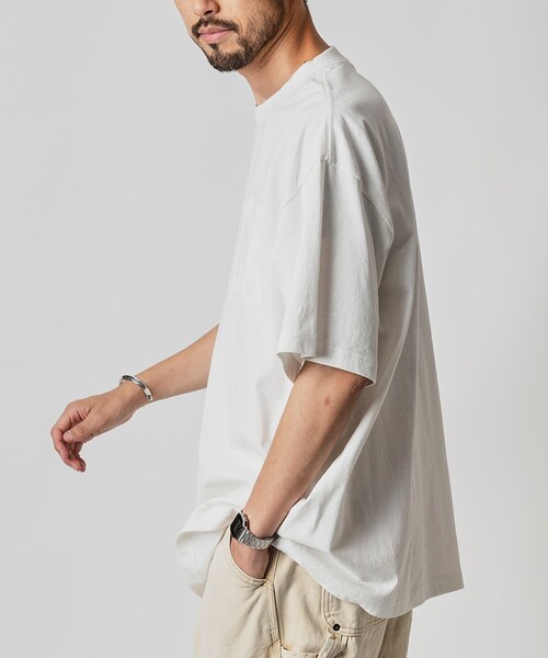 NAUTICA（ノーティカ）の「NAUTICA/ノーティカ Big Logo S/S Tee/ビックロゴ ショートスリーブ Tシャツ（Tシャツ/カットソー・メンズ・ライトグレー/ホワイト/ブラック/ネイビー・X-LARGE/LARGE/MEDIUM/SMALL）」の19枚目の写真