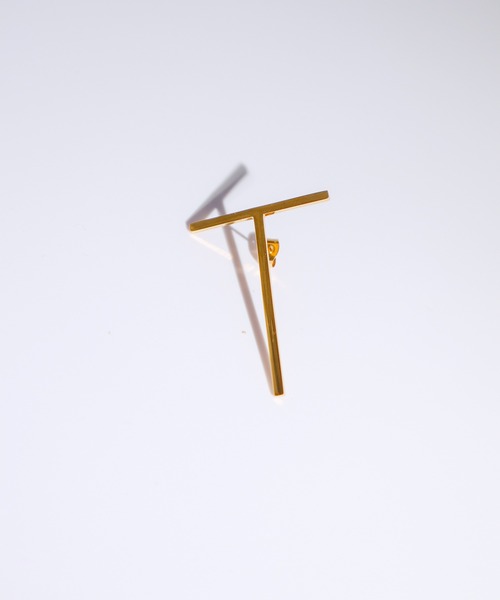 TUWAKRIM(トゥワクリム)の「【TUWAKRIM】レターピアス(ピアス(片耳用)・レディース・K/L/M/N/B/G/I/P/R/Y/A/J/O/Q/X/Z/C/D/E/U/V/W/F/S/T/H・FREE)」の20枚目の写真
