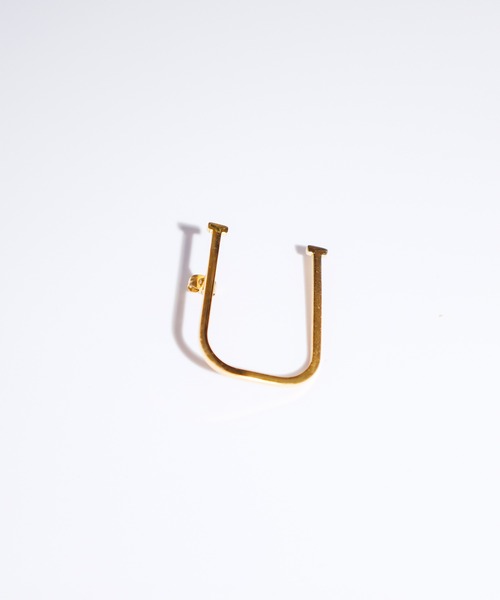 TUWAKRIM(トゥワクリム)の「【TUWAKRIM】レターピアス(ピアス(片耳用)・レディース・K/L/M/N/B/G/I/P/R/Y/A/J/O/Q/X/Z/C/D/E/U/V/W/F/S/T/H・FREE)」の21枚目の写真