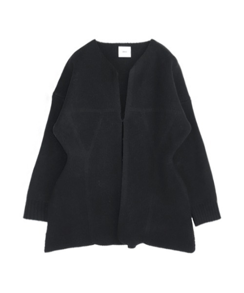 AMAIL（アマイル）の「Silhouette knit（ニット/セーター・レディース・ブラック/アイボリー・FREE）」の12枚目の写真