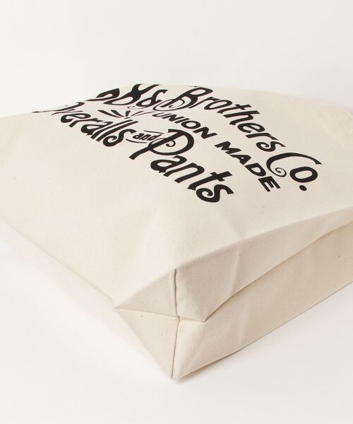 68&brothers（シックスティエイトアンドブラザーズ）の「Tote Bag "O&P"（トートバッグ・メンズ・ナチュラル・X-LARGE）」の7枚目の写真