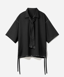 HARE | 【SET UP対応】シルバーパーツスキッパーボウタイシャツ(HARE)(シャツ/ブラウス)