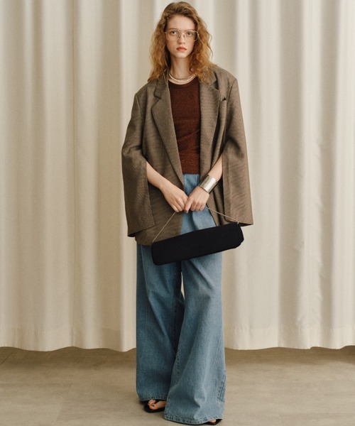 Gajessグリッタータンクトップ Glitter tank top / カップ付きグリッタータンクトップ（タンク